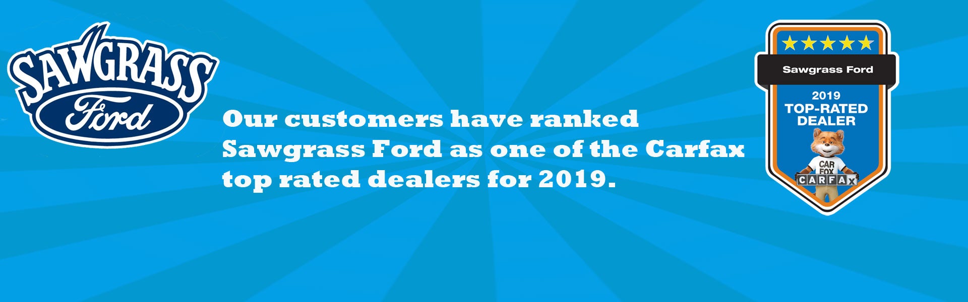 Carfax top rated Ford dealer